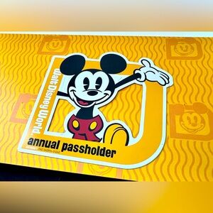 Walt Disney World Annual Passholder Magnet